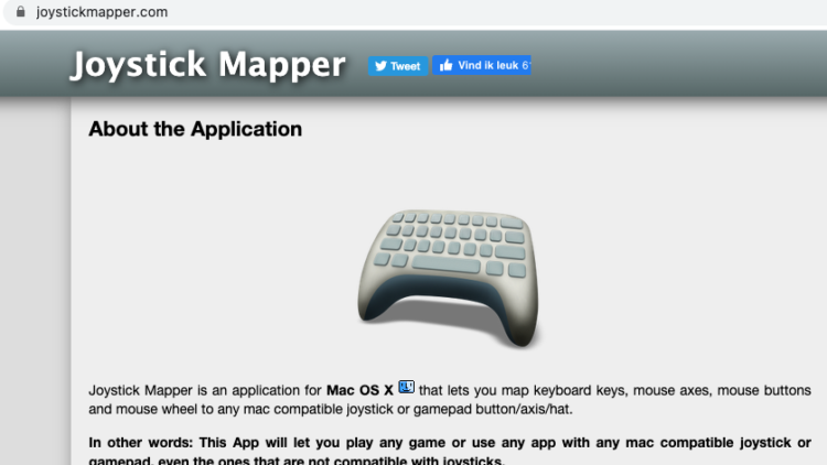 Joystick mapper