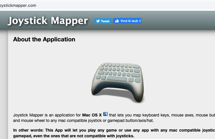 Joystick mapper