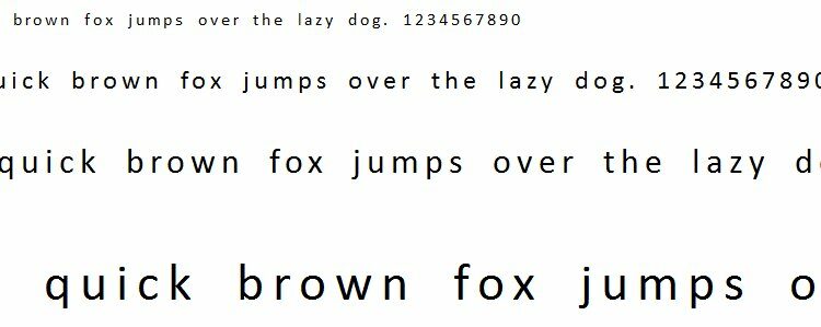 Fluent fonts